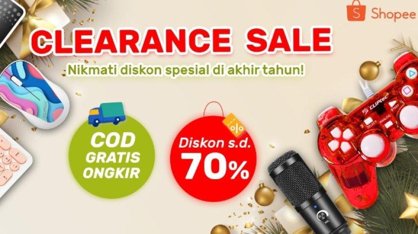 Diskon Hingga 70 Persen, 5 Rekomendasi Produk CLIPtec Spesial Promo Clearance Sale