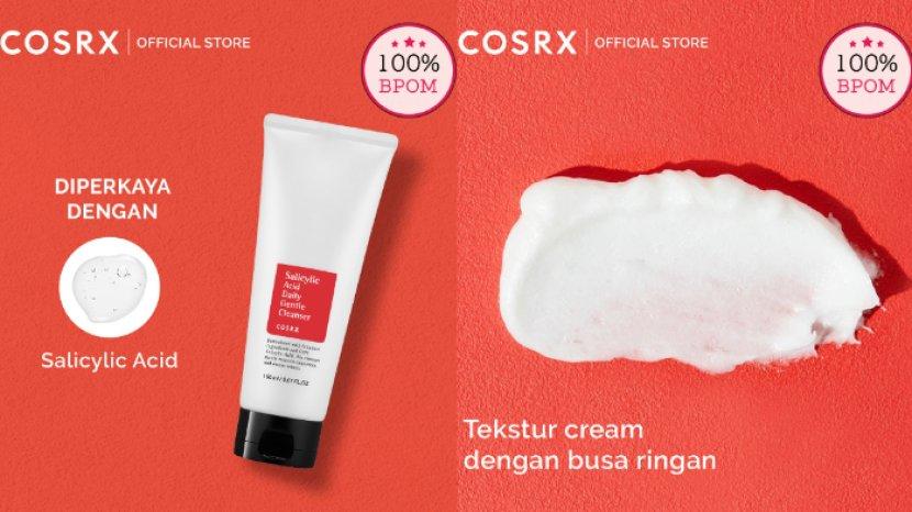 Review COSRX Salicylic Acid Daily Gentle Cleanser, Sabun Muka Buat Pemilik Kulit Berminyak Jerawat