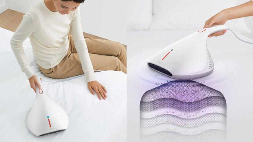 Review DEERMA Dust Mites Vacuum Cleaner CM800, Basmi Tungau dan Debu dengan UV Sterilization