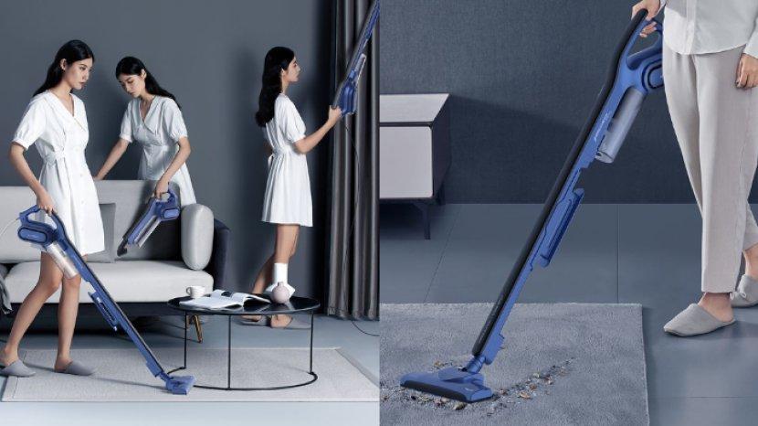 Review DEERMA DX810 Hand-held Portable Vacuum Cleaner, Pembersihan Menyeluruh dengan Daya Hisap Kuat