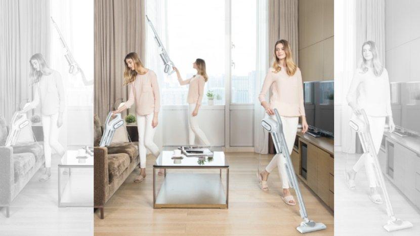 Review DEERMA Vacuum Cleaner 2in1 DX700, Hisap Kuat Debu yang Bandel Dibersihkan