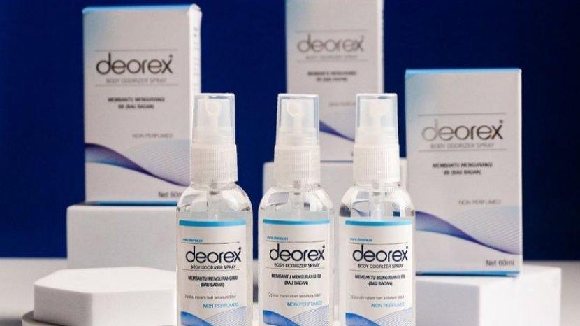 Deorex Body Odorizer Spray, Ampuh Atasi Bau Badan 72 Jam