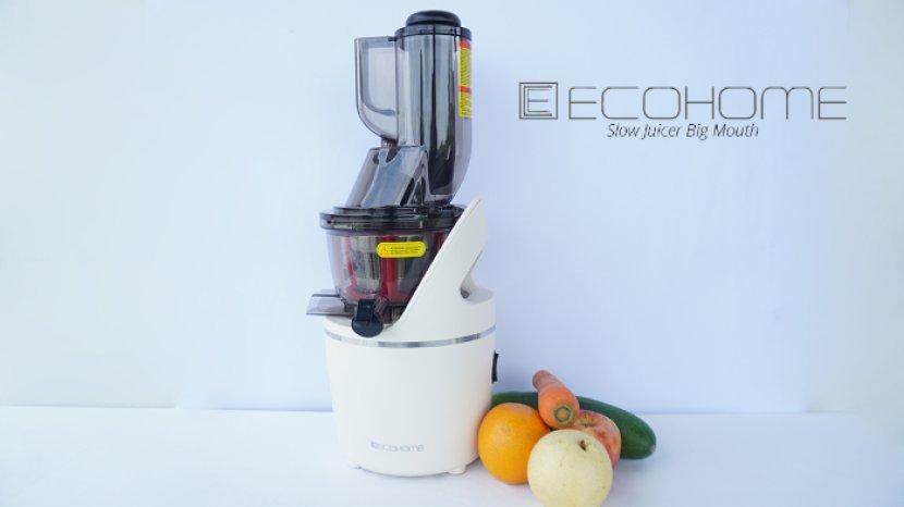 Review ECOHOME Slow Juicer ESJ-999BM, Hasil Perasan Lebih Banyak dan Nutrisi Tetap Lengkap