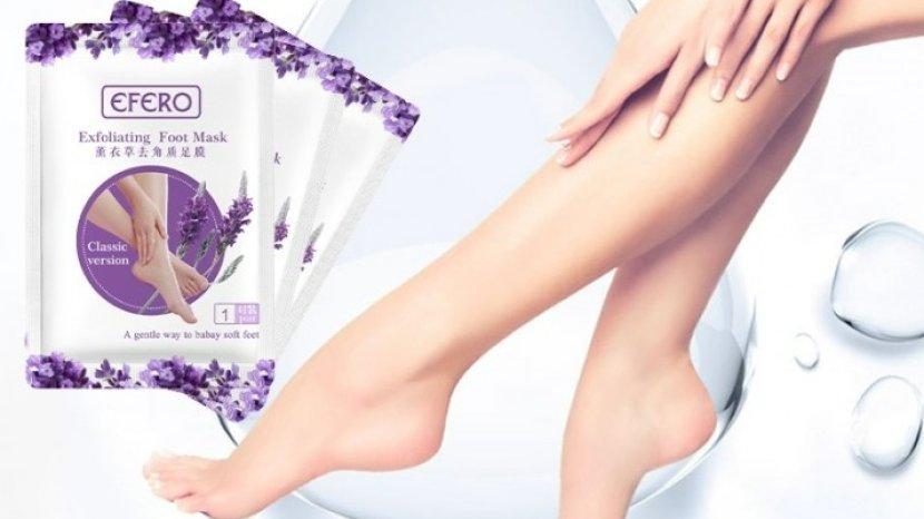 Review EFERO Exfoliating Foot Mask, Good Bye Kulit Kaki Kering dan Kasar serta Tumit Pecah-pecah