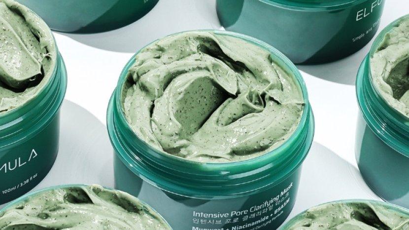 Review ELFORMULA Intensive Pore Clarifying Mugwort Mask Clay, Atasi Jerawat Tanpa Iritasi