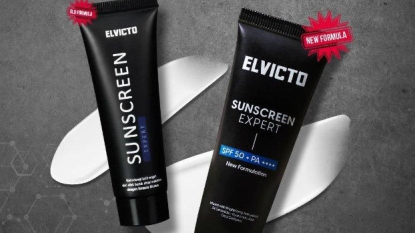 Review ELVICTO Sunscreen Expert With SPF 50 PA +++, Cocok Jadi pilihan Cowok Masa Kini