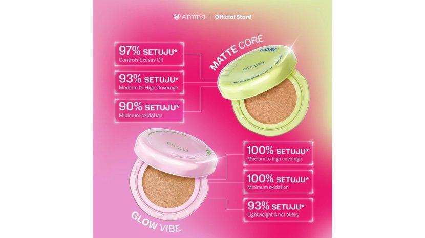 Review Lengkap emina Matte Core 3in1 Skincare Cushion: Manfaat, Kelebihan hingga Kekurangan
