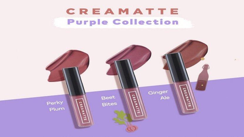 Suka dengan Nuansa Ungu? Coba Emina Creamatte Purple Collection