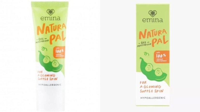 Review emina Natura Pal Gel Moisturizer, Pelembap dengan Pea Extract, Cocok untuk Semua Jenis Kulit