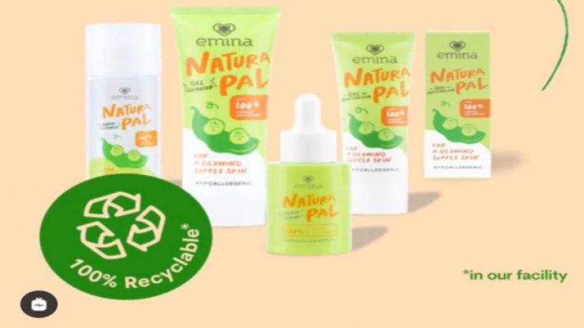 Emina Resmi Rilis Rangkaian Produk Skincare Series Natural untuk Dapatkan Kulit Glowing dan Kenyal