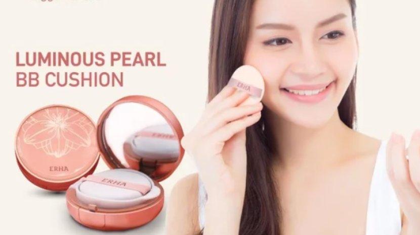 Review ERHA Luminous Pearl BB Cushion Dilengkapi dengan Broad Spectrum Sunscreen SPF 40 PA++