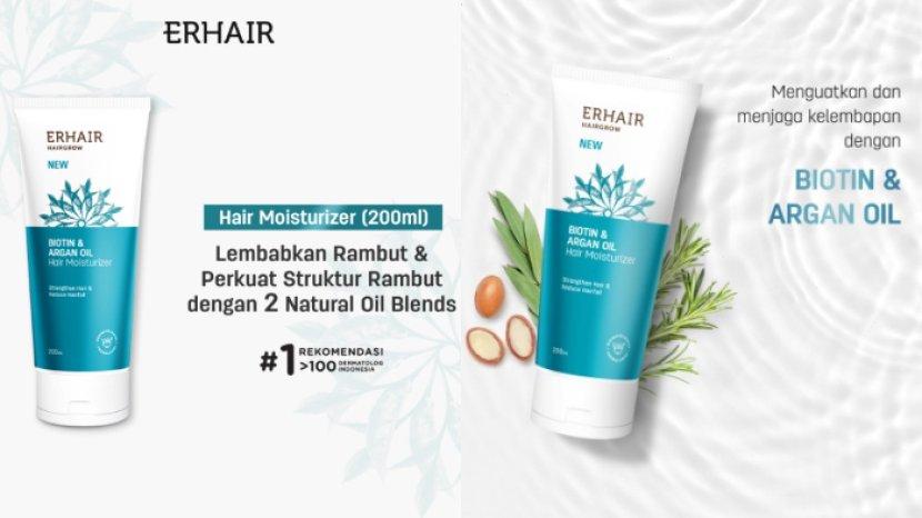 Review ERHAIR Hairgrow Hair Moisturizer, Pelembap Buat Rambut Kering dan Rontok