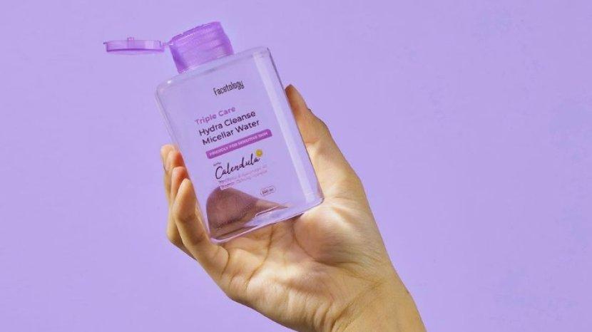 Review Facetology Triple Care Hydra Cleanse Micellar Water, Pembersih Wajah yang Viral di TikTok