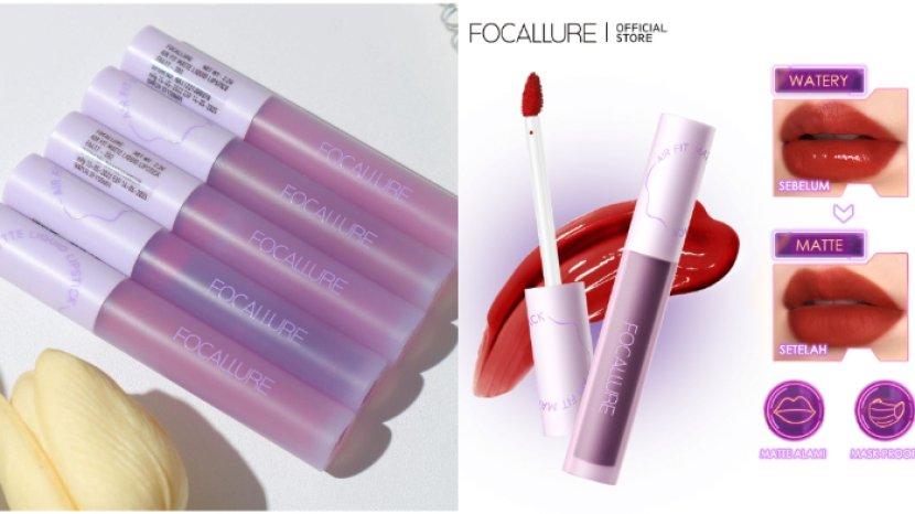 Review FOCALLURE Airy Matte Tint, Warna Long Lasting dan Meresap di Bibir