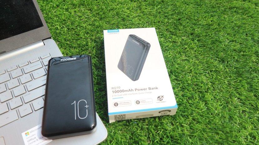 FOOMEE RQ10 10.000 mAh, Power Bank dengan Pengisian Daya Sangat Cepat
