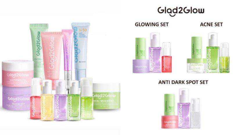 5 Rekomendasi Skincare Glad2Glow untuk Kulit Sensitif, Ada Facial Cleanser hingga Moisturizer