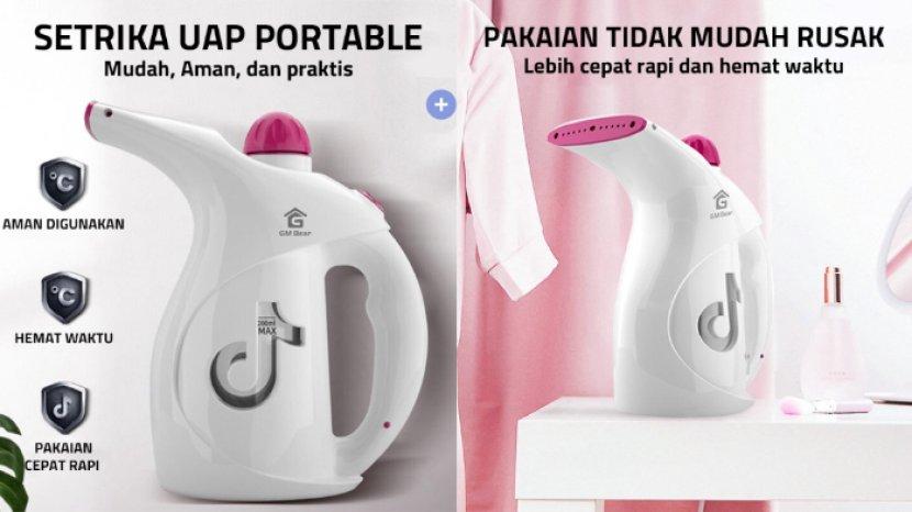 Review GM Bear Setrika Uap 1025, Solusi Pakaian Halus Bebas Bakteri dan Virus