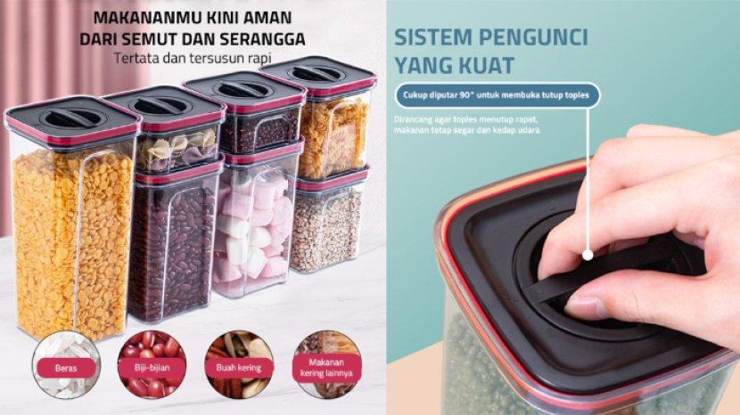5 Rekomendasi Toples Kedap Udara, Jaga Kerenyahan Camilan Lebih Lama