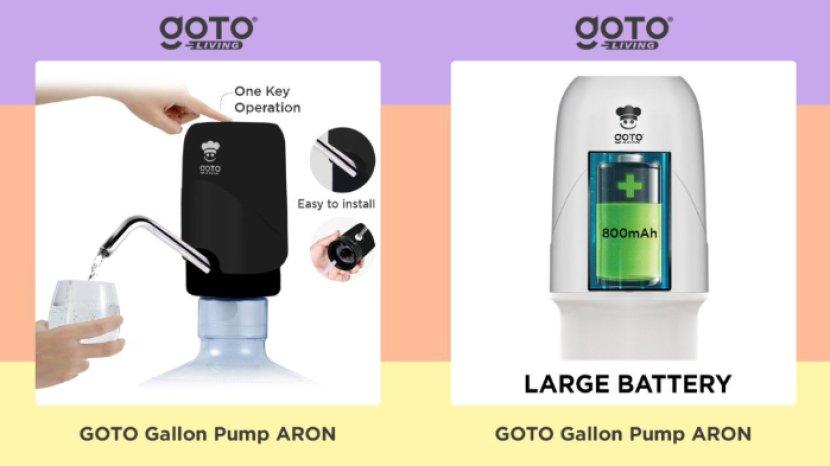 5 Rekomendasi Pompa Galon Elektrik GOTO, Praktis Sekali Tekan Tak Perlu Angkat Galon