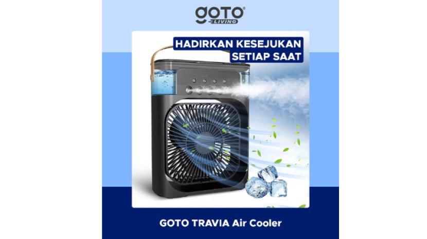 Review GOTO Travia Air Cooler Fan, Solusi Hemat Mengatasi Udara Panas di Ruang Mungil