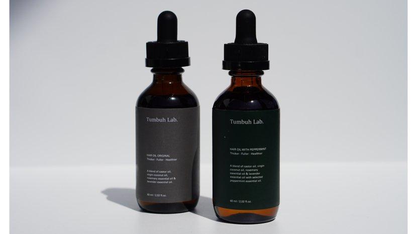 Sehatkan Rambut Kepala dengan 2 Produk Hair Oil dari Tumbuh Lab