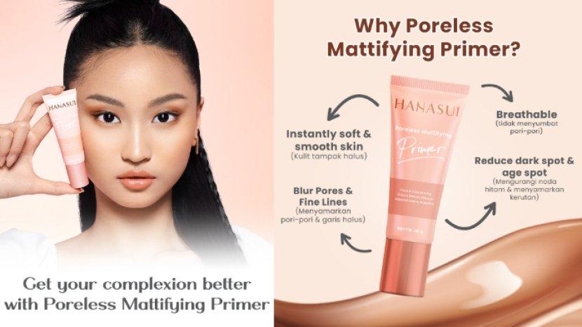 Review HANASUI Poreless Mattifying Primer, Cocok Buat Kulit Berminyak