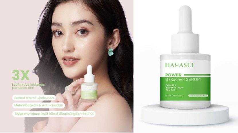 Review HANASUI Power Bakuchiol Serum, Skincare Anti-Keriput yang Aman Buat Bumil dan Busui