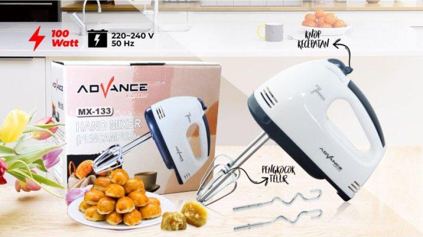 Review Hand Mixer Advance MX-133, Hemat Daya dan Harganya Ramah di Kantong
