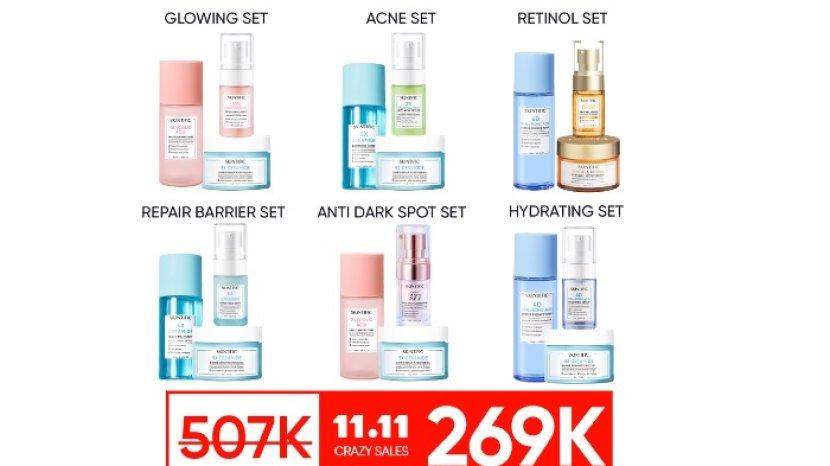 Jangan Lewatkan 5 Harga Spesial Harbolnas 11.11 untuk Top Products SKINTIFIC