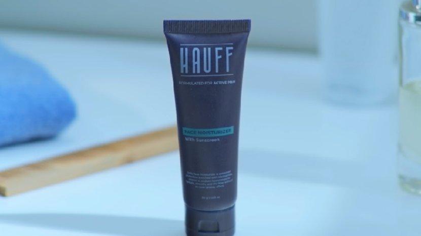 Review HAUFF Face Moisturizer with Sunscreen, Siap Jaga Kulit Pria dari Sinar UVA UVB