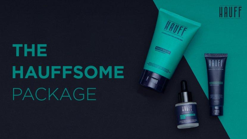 Review The Hauffsome Package dari HAUFF, Skincare Cowok yang Bikin Glow Up to The Next Level