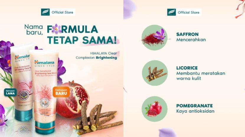 Review Himalaya Complexion Brightening Face Wash, Mengandung Bunga Saffron untuk Cerahkan Wajah