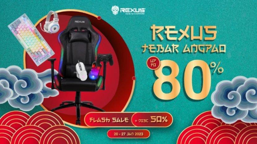 5 Rekomendasi Aksesoris Gaming REXUS Spesial Promo HOKI SHOPPING, Sambut Tahun Baru Imlek