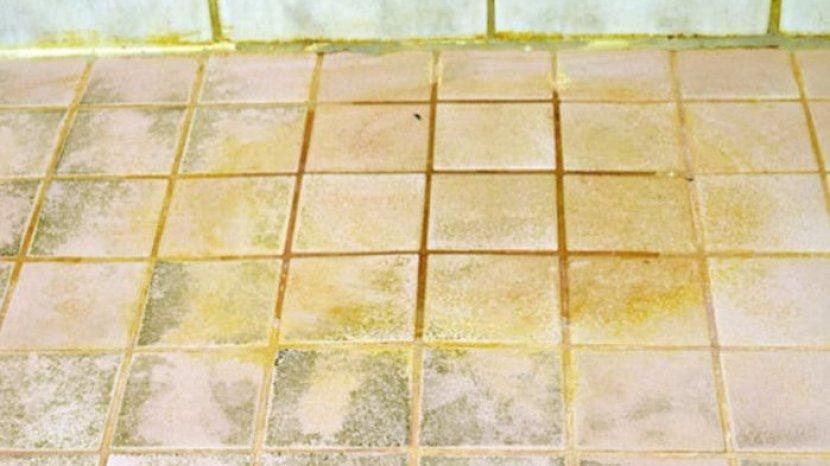 10 Tips Membersihkan Noda Kuning di Lantai Kamar Mandi, Bisa Pakai Bahan Alami