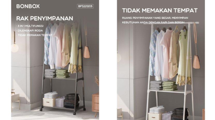 5 Rekomendasi Standing Hanger, Tata Pakaian Lebih Rapi dan Praktis