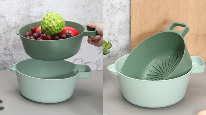 5 Rekomendasi Drain Basket untuk Kemudahan Mengeringkan Bahan Makanan Tanpa Membasahi Lantai