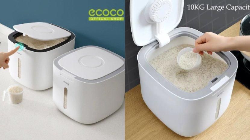 5 Rekomendasi Dispenser Beras, Cegah Munculnya Kutu yang Merusak Kualitas dan Rasa