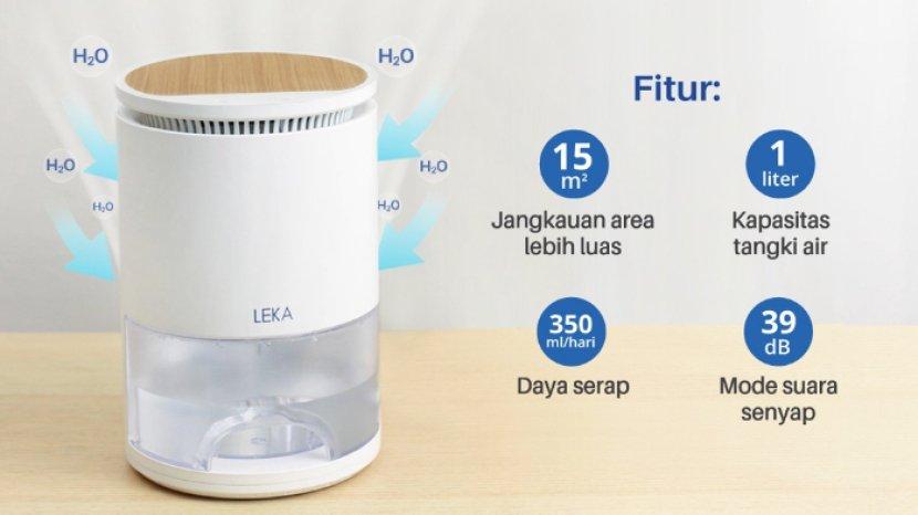 Review LEKA DH6221 Dehumidifier, Bantu Atasi Masalah Kelembapan Ruangan Rumah