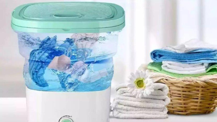 5 Rekomendasi Mesin Cuci Portable untuk Anak Kos, Bisa Dilipat Saat Tidak Digunakan
