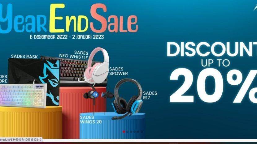 Memeriahkan Promo Harbolnas 12.12, Keyboard SADES Discount Up To 20 Persen