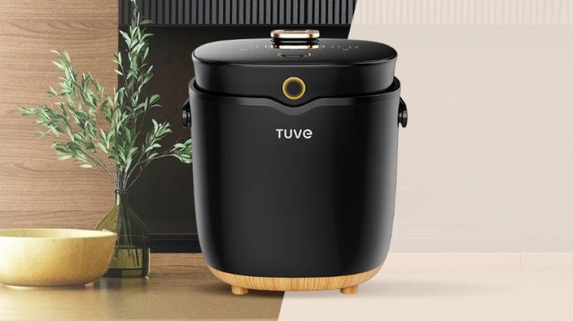 Review TUVE Rice Cooker Low Carbo, Alat Penanak Nasi Fungsional dengan 12 Menu Pintar