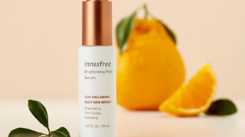 Review innisfree Brightening Pore Serum, Diformulasikan dengan Ekstrak Kulit Jeju Hallabong