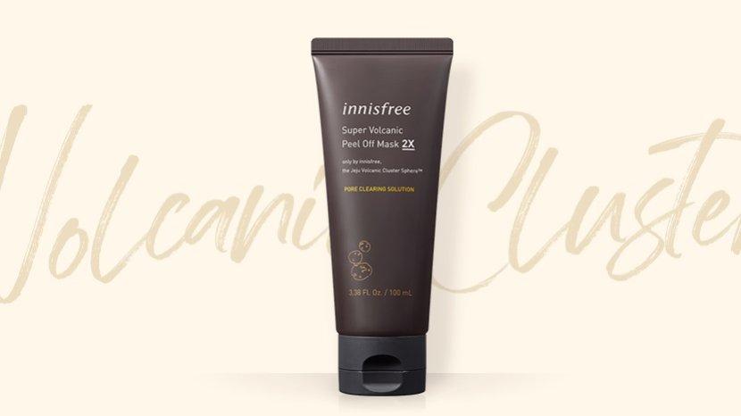 Review innisfree Super Volcanic Peel Off Mask 2X untuk Atasi Sebum Berlebih