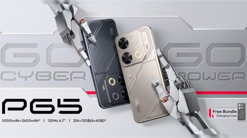 Review itel P65, HP Harga Rp 1 Jutaan Punya RAM 8 GB, Layar 120 Hz dan Baterai Gede
