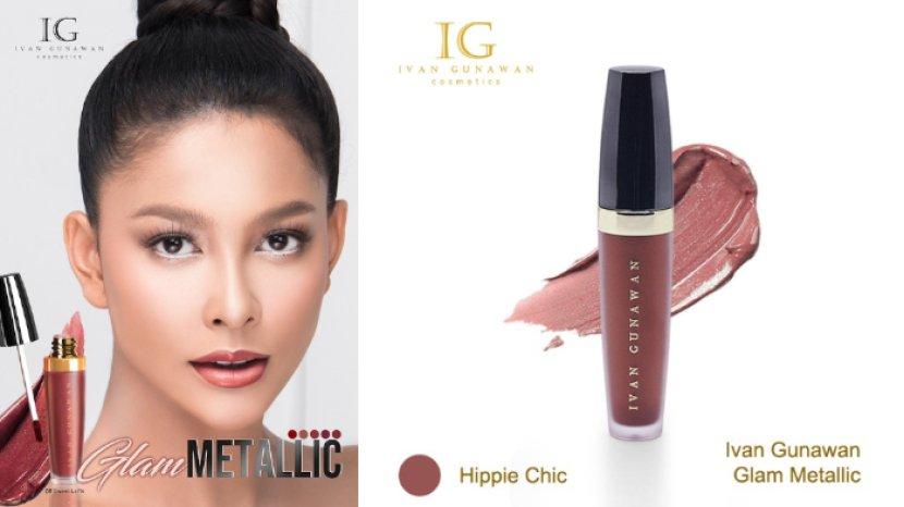 Review IVAN GUNAWAN Glam Metallic, Lip Cream dengan Hasil Matte yang Bikin Penampilanmu Classy