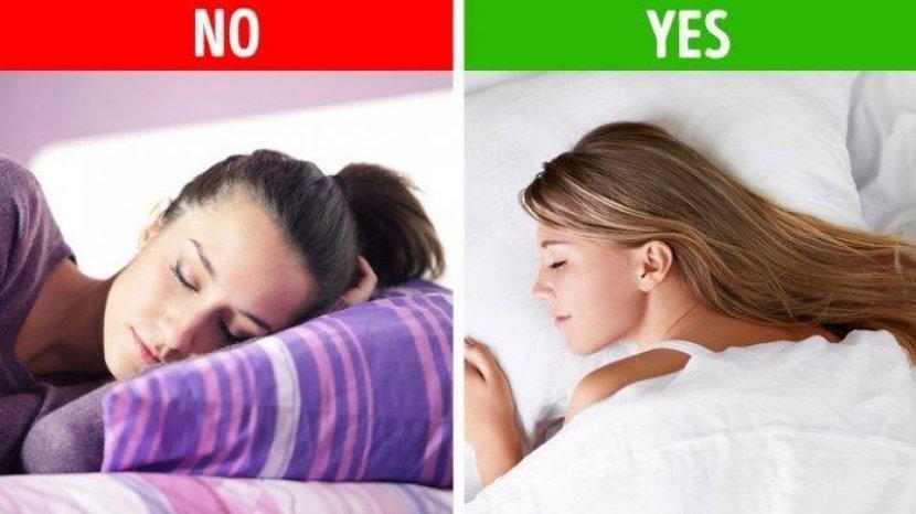 Stop Ikat Rambut Saat Tidur, Ini Bahayanya