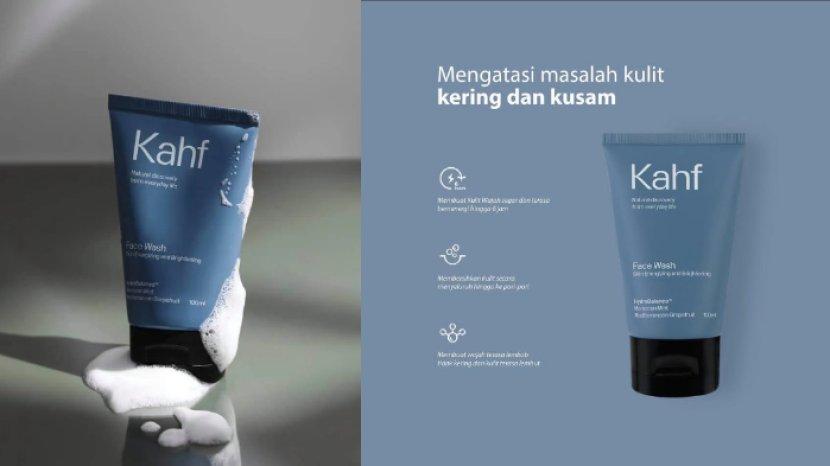 Manfaat Kahf Face Wash Warna Biru, Varian Skin Energizing and Brightening yang Bikin Wajah Cerah