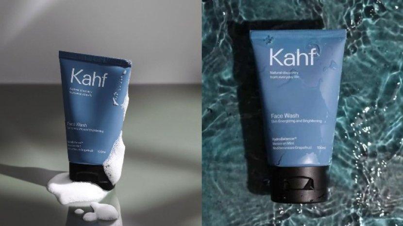 Review Kahf Skin Energizing and Brightening Face Wash, Pembersih Wajah Pria dengan Sensasi Dingin