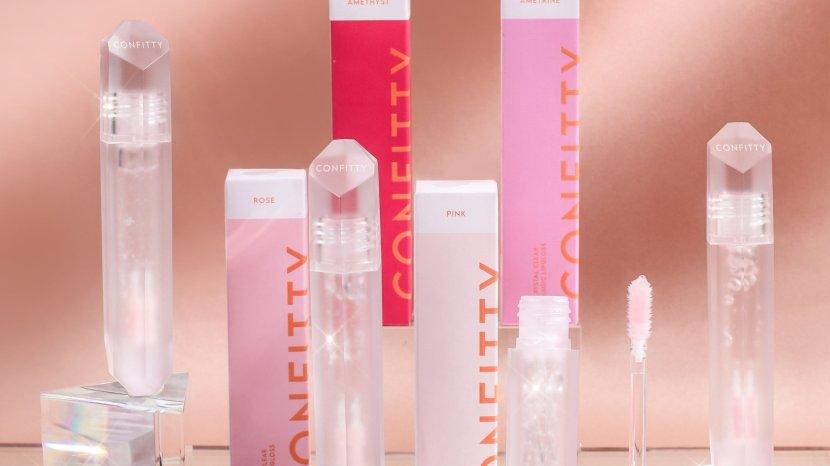 Review CONFITTY Crystal Clear Magic Lipgloss, Lipstik dengan Kemasan Unik dan Cantik