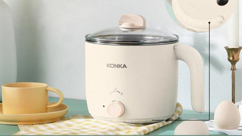 Review KONKA Electric Cooker KZG-15YX301, Solusi Multiguna untuk Masak di Kos